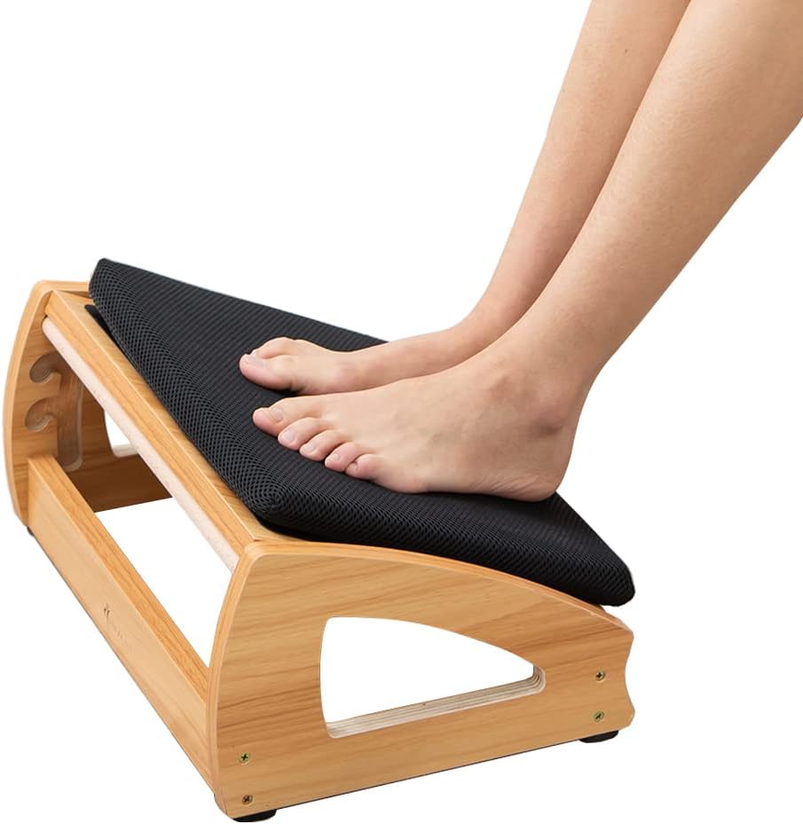 Adjustable Foot Rest with Cushion