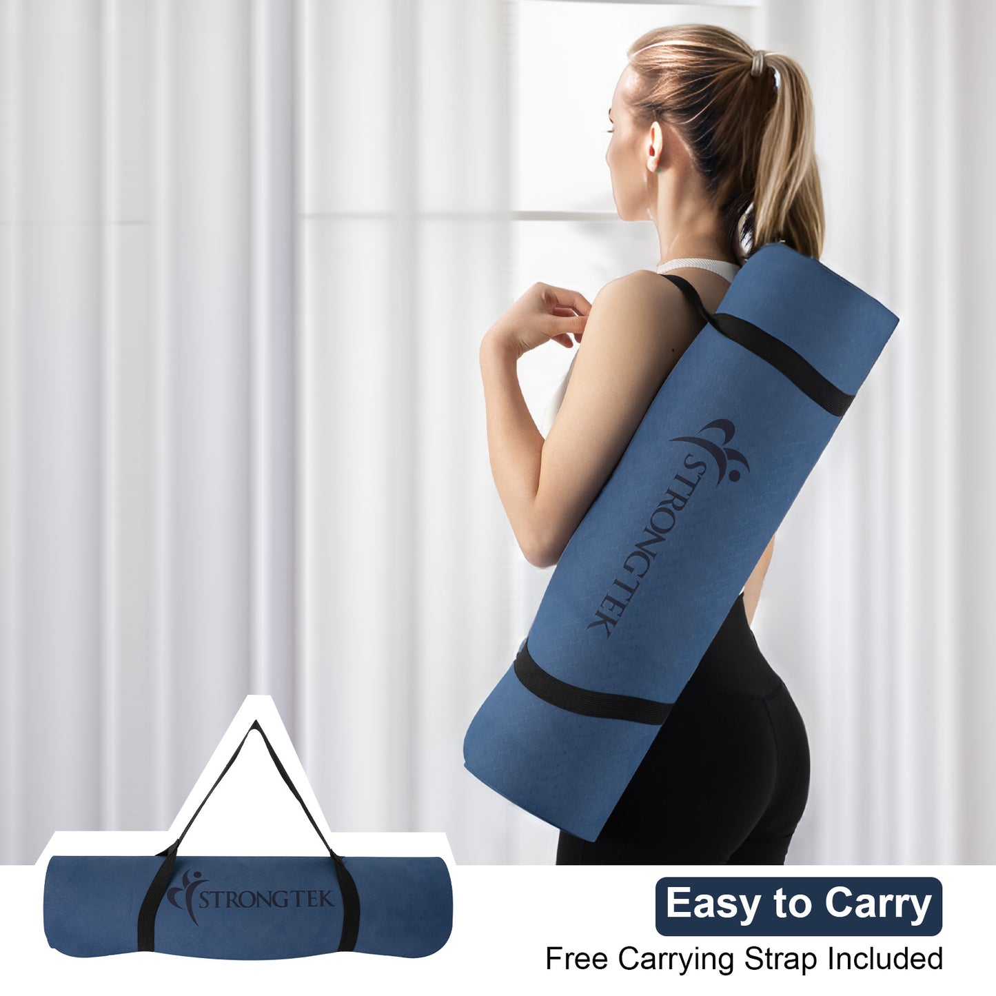 Dual-sided TPE Yoga Mat