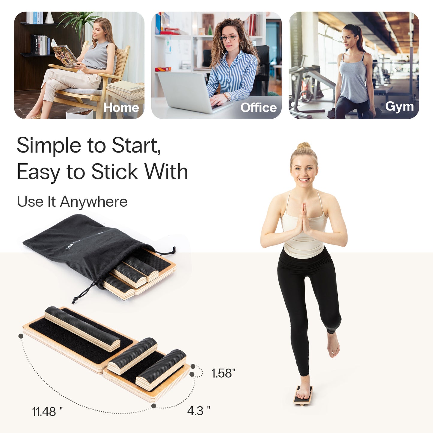 Single-Leg Balance Board