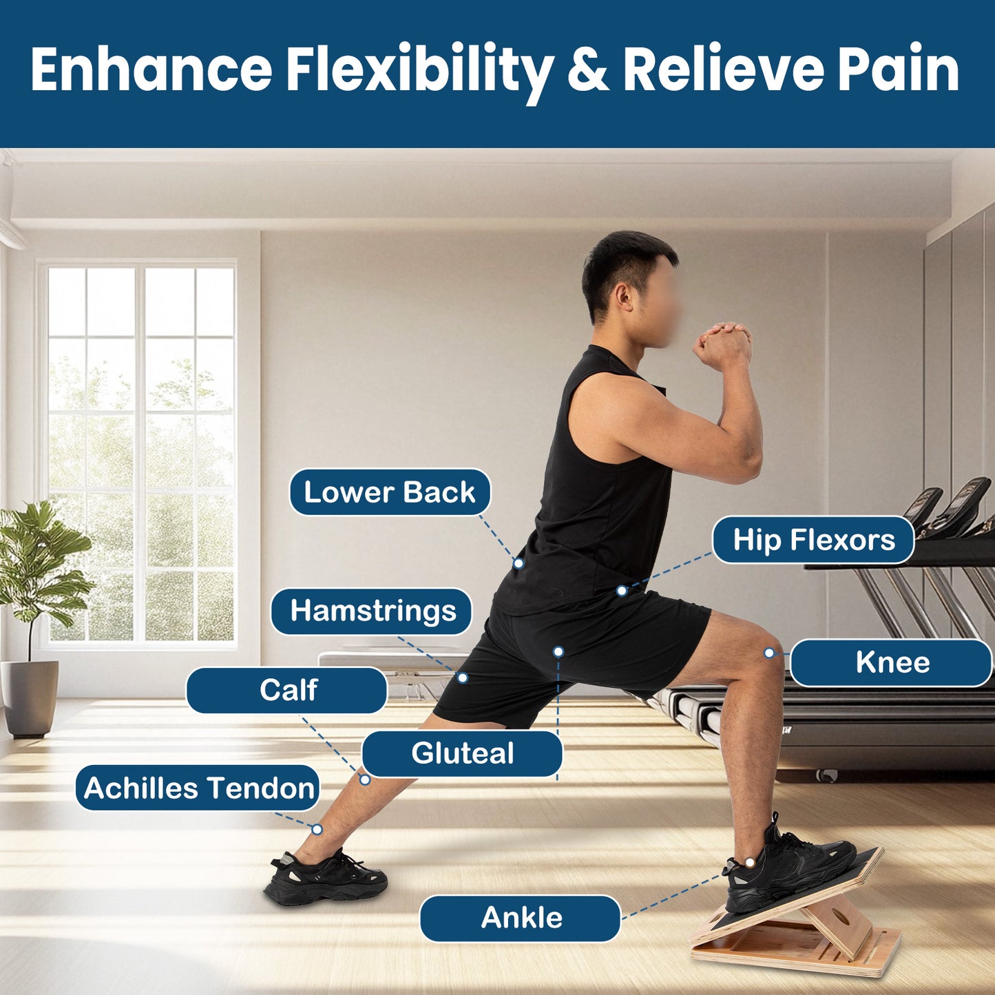 Portable Wooden Slant Board