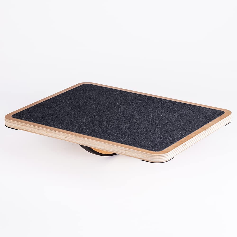 StrongTek Professional Wooden Balance Board Advanced Version, Rocker Board, Standing Desk Accessory