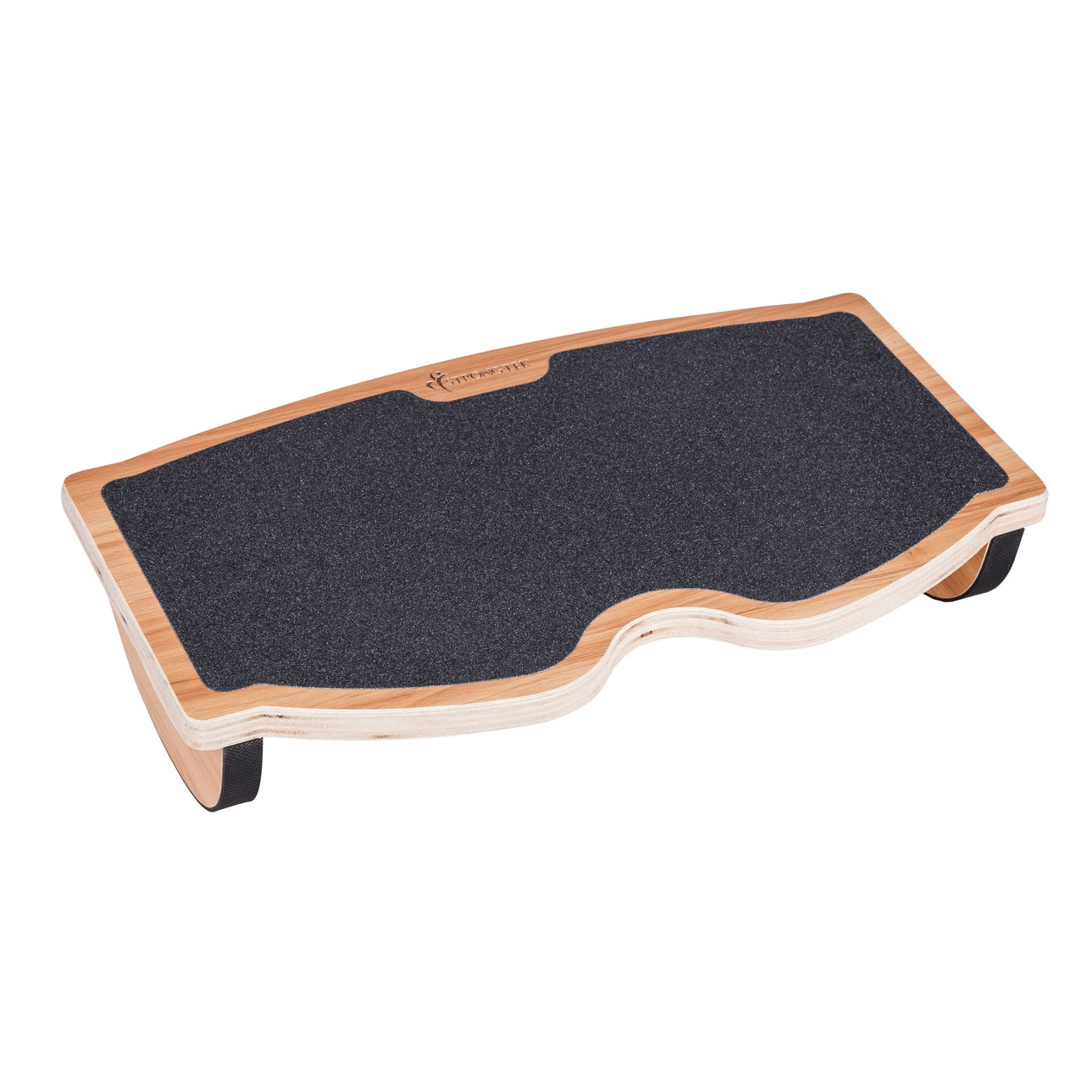 StrongTek Wooden Under Desk Foot Rest, Rocking Office Foot Stool