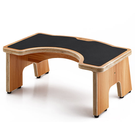 StrongTek Squatty Toilet Stool, Wood Bathroom Step Stool | Adults and Elders, Kid Potty Training - StrongTek
