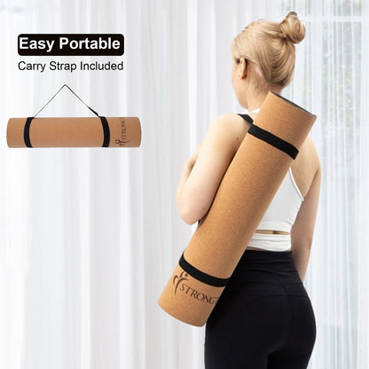 Cork TPE Yoga Mat