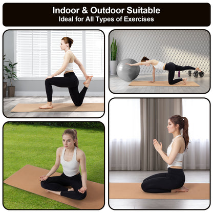 Cork TPE Yoga Mat