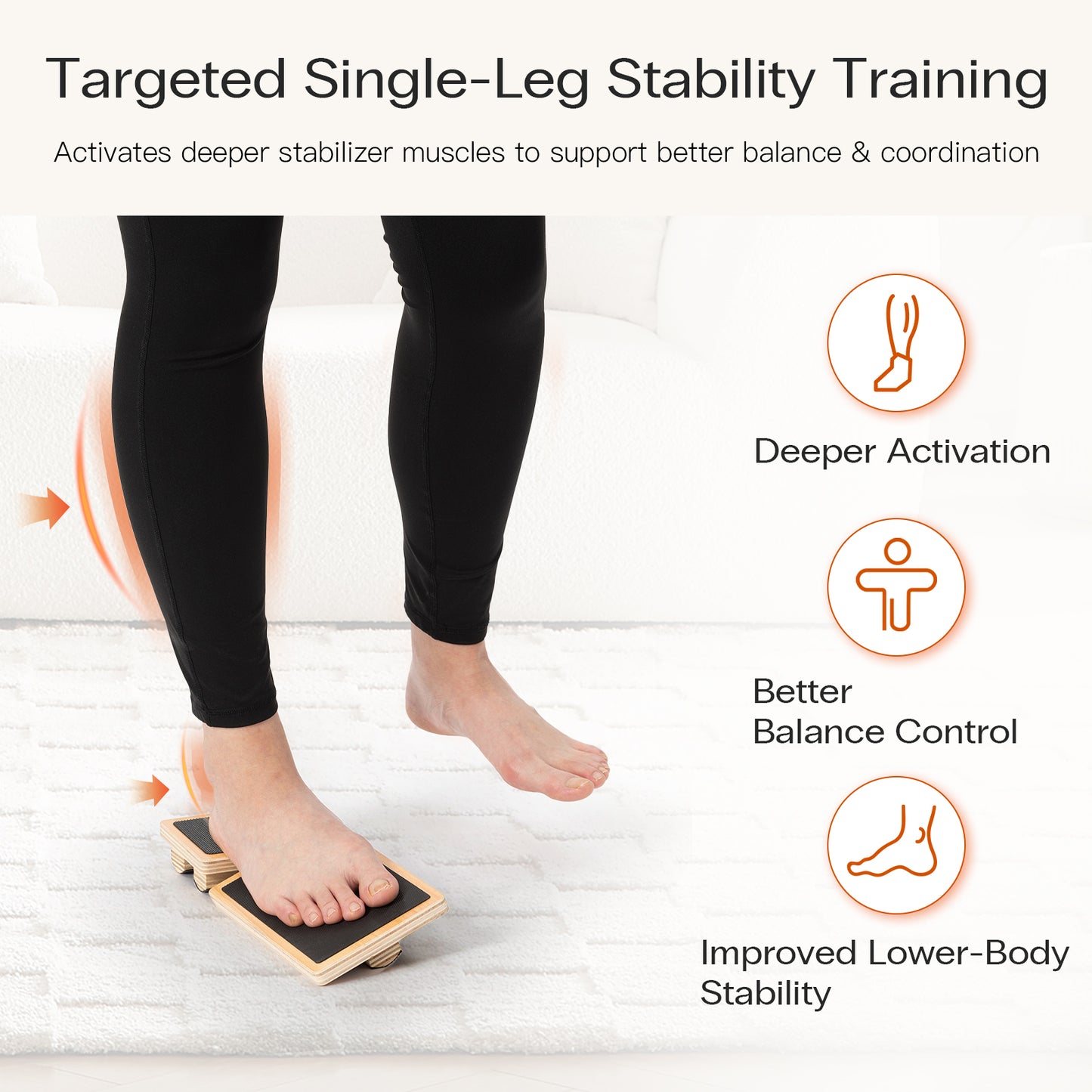 Single-Leg Balance Board