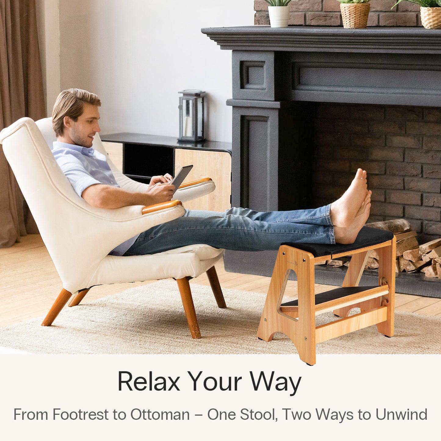 Double Step Footrest