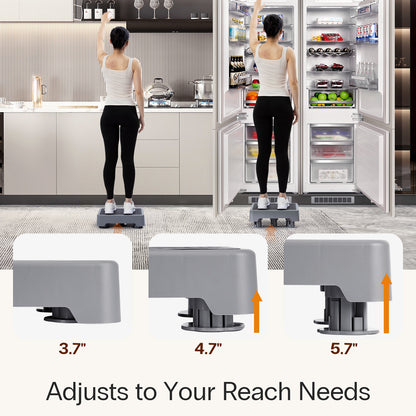 Adjustable Plastic Step Stool