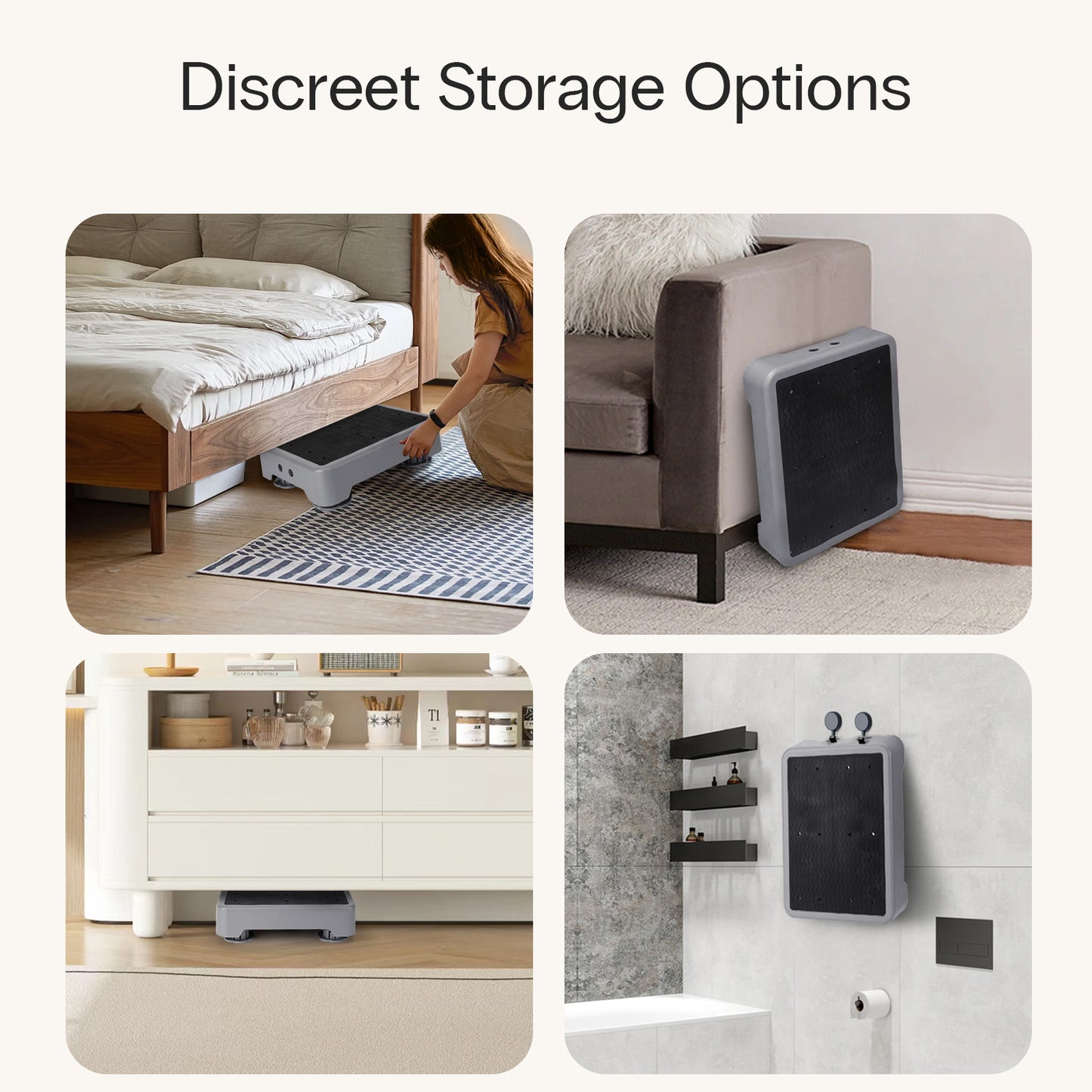 Adjustable Plastic Step Stool