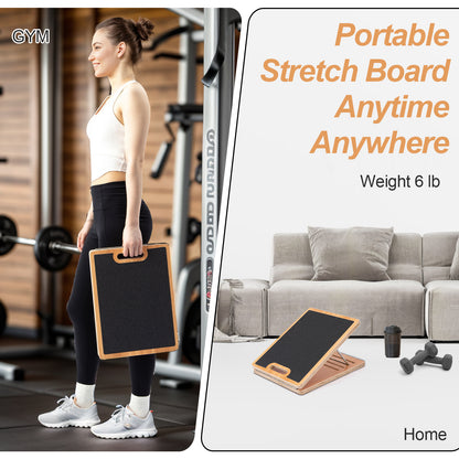 Portable Wooden Slant Board