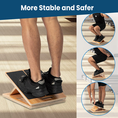 Portable Wooden Slant Board