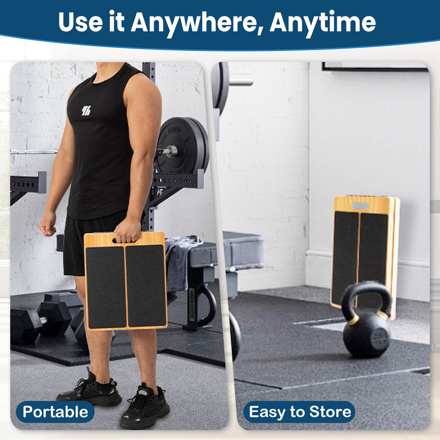 Portable Wooden Slant Board