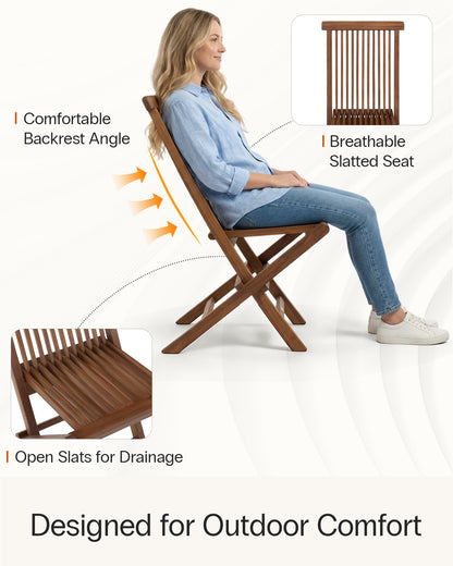 Teak Folding Chair