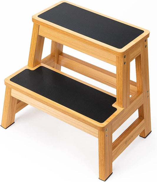 Wood Step Stool for Adults