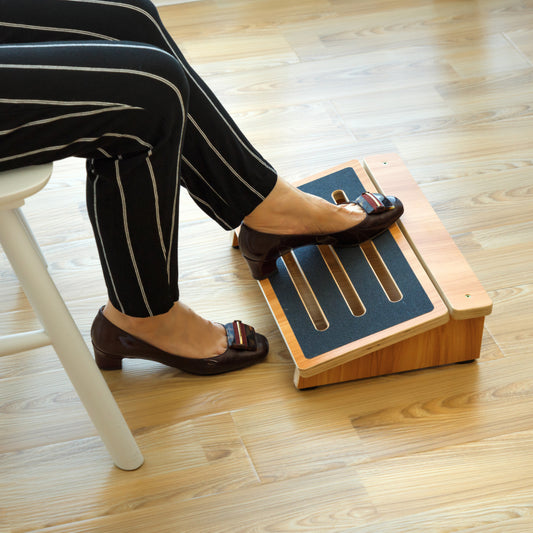 StrongTek Under Desk Foot Rest for Home and Office (350LB)