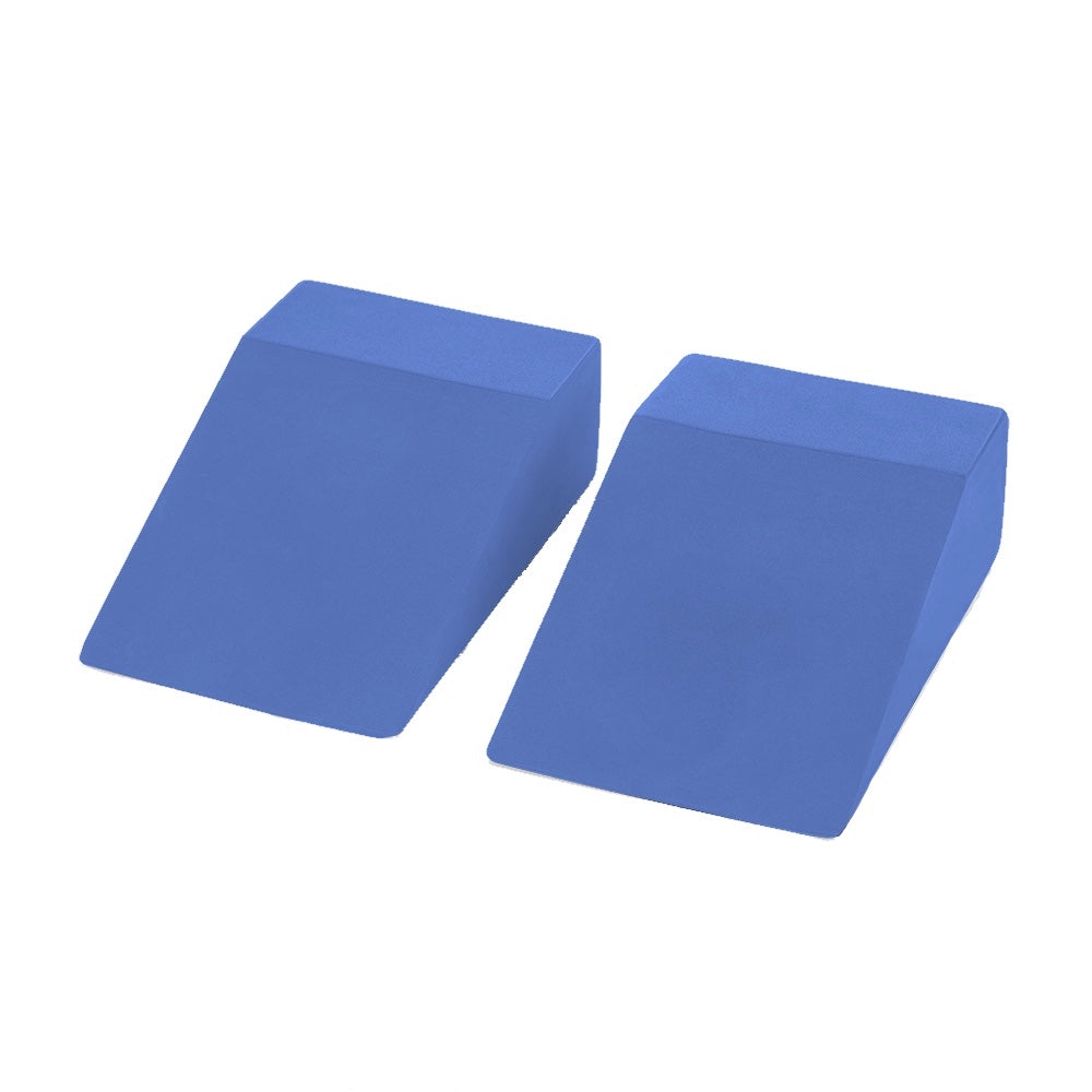 StrongTek Yoga Foam Wedge Blocks, Soft Wrist Wedge, One Pair